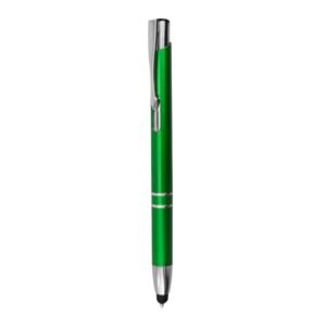 Strix Esferográfica em plástico, com touch e clip em metal