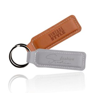 Strakey Porta-chaves retangular em PU