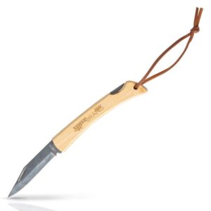 Bamblade Canivete em bambu e aço inoxidável