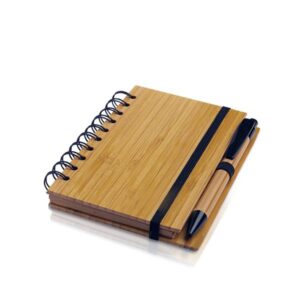 Bambook Bloco de notas A6 em bamboo