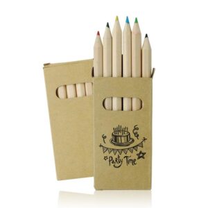 Funnyset Conjunto de 6 lápis de cor