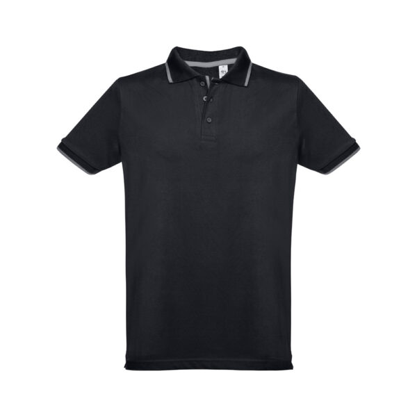 THC ROME. Polo bicolor para homem em algodão
