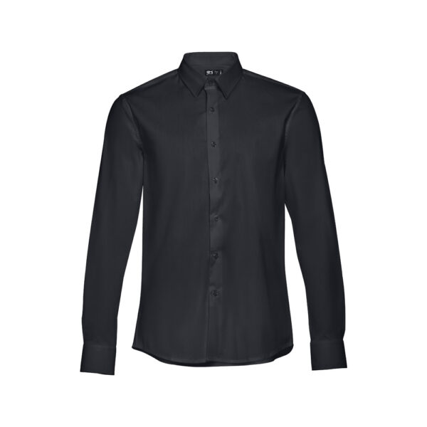 THC PARIS. Camisa popelina de manga comprida para homem