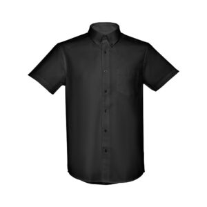 THC LONDON. Camisa oxford de manga curta para homem
