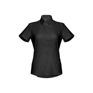 THC LONDON WOMEN. Camisa oxford de manga curta para senhora