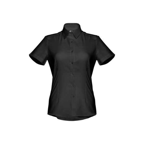 THC LONDON WOMEN. Camisa oxford de manga curta para senhora