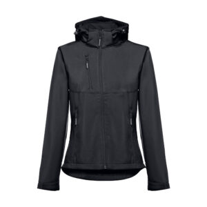 THC ZAGREB WOMEN. Casaco softshell cintado para senhora