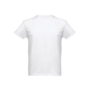 THC NICOSIA WH. T-shirt técnica para homem. Cor branca