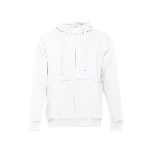 THC AMSTERDAM WH. Sweatshirt para homem, com fecho e capuz