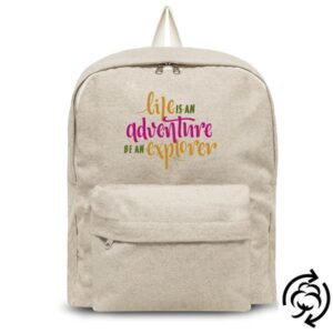 Cotback Mochila de algodão reciclado