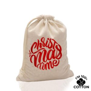 Cottoncord180 Saco 100% algodão 180g, com atilhos