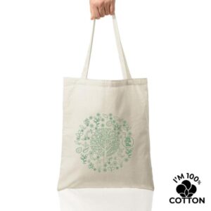 Cotton180 Saco de asas compridas 100% algodão 180g