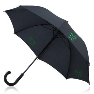 Stormi Guarda-chuva automático em carbono e P-190T, com cabo em borracha