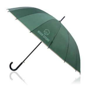 Raynfall Guarda-chuva automático em P-190T, com cabo em madeira