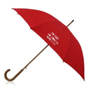 Woah Guarda-chuva automático, em P-190T, cabo em madeira