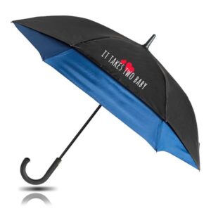 Raingrow Guarda-chuva em pongee 190T, extensível nas laterais