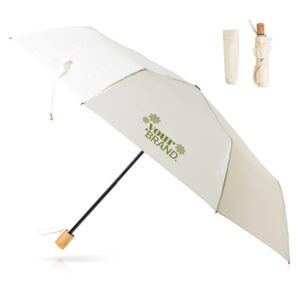 Smalla Guarda-chuva retrátil em pongee 190T,com alça e bolsa a combinar