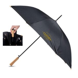 Newport Guarda-Chuva com pega em madeira