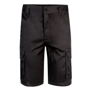 VL HEBE. Bermudas stretch multibolsos (240g/m²), em algodão (46%), EME (38%) e poliéster (16%)