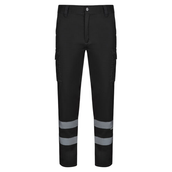 VL DIONYSUS. Calças stretch multibolsos (240g/m²), em algodão (46%), EME (38%) e poliéster (16%)