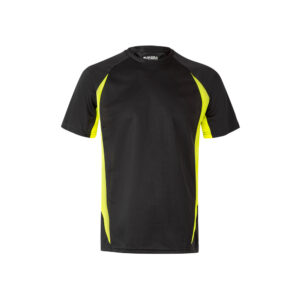 VL SLAYER. T-shirt técnica bicolor bird-eye (160g/m²), em poliéster (100%)
