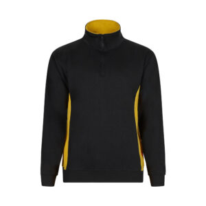 VL SVAROG. Sweatshirt de felpo bicolor (260g/m²), em poliéster (65%) e algodão (35%)