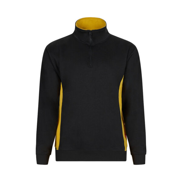 VL SVAROG. Sweatshirt de felpo bicolor (260g/m²), em poliéster (65%) e algodão (35%)