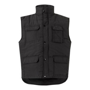 VL MEFITIS. Colete acolchoado multibolsos (220g/m²), em poliéster (100%)