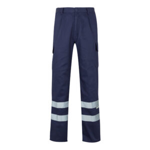VL ASCLEPIUS. Calças em sarja multibolsos (200g/m²), em algodão (35%) e poliéster (65%)