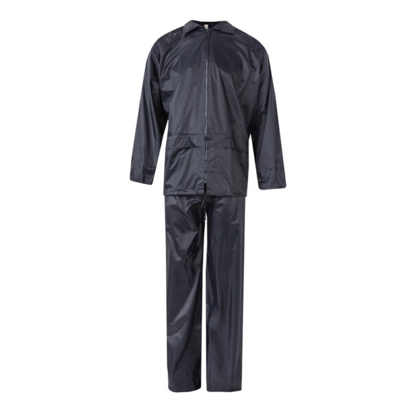 VL SEDNA. Fato de chuva (225g/m²), de duas peças em poliéster (100%) com revestimento de PVC
