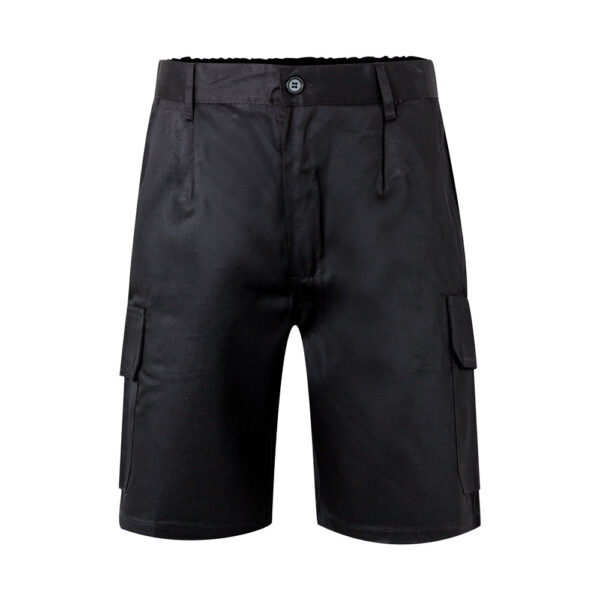 VL CHIONE. Bermudas em sarja multibolsos (200g/m²), em algodão (35%) e poliéster (65%)