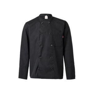 VL KALI. Jaleca de cozinha (175g/m²) de manga comprida, em algodão (35%) e poliéster (65%)