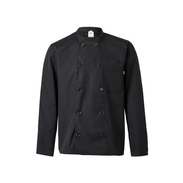 VL KALI. Jaleca de cozinha (175g/m²) de manga comprida, em algodão (35%) e poliéster (65%)