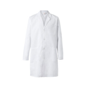VL OGUN. Bata de sarja (180g/m²), em algodão (20%) e poliéster (80%)