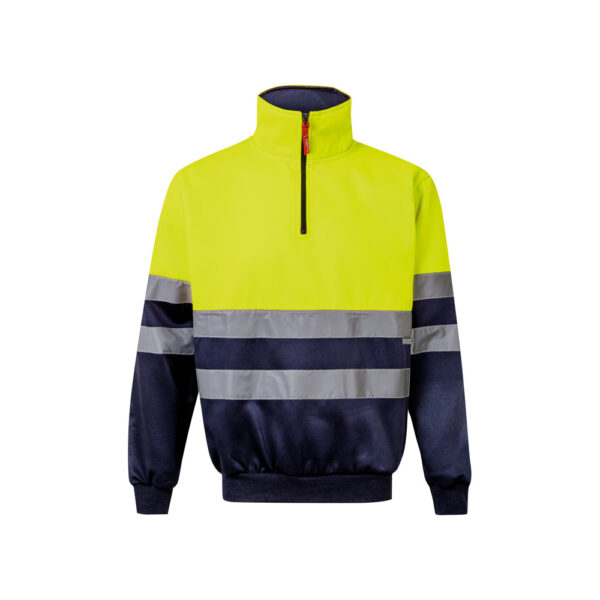 VL THOR LARGE. Sweatshirt bicolor (300g/m²) em felpa de poliéster (100%)