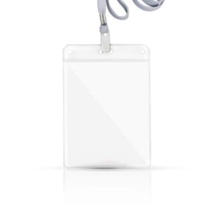 Badgeyard Identificador em PVC, com lanyard em poliéster