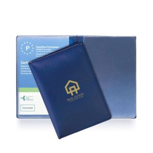 Holdex Bolsa porta-documentos em PVC, 2 divisórias