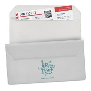 Doctravel Bolsa em PVC para documentos de viagem