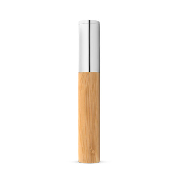 FUJI. Esferográfica em bambu e metal com estojo - Image 5