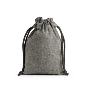 GIBRALTAR. Saco de oferta em algodão reciclado (70%) e poliéster (30% rPET) (140 g/m²)