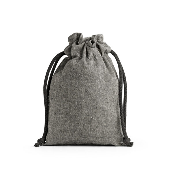 GIBRALTAR. Saco de oferta em algodão reciclado (70%) e poliéster (30% rPET) (140 g/m²)