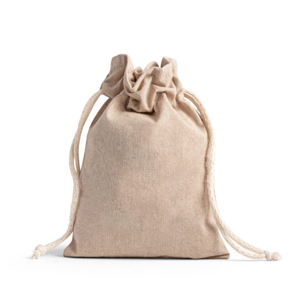 GIBRALTAR. Saco de oferta em algodão reciclado (70%) e poliéster (30% rPET) (140 g/m²) - Image 2