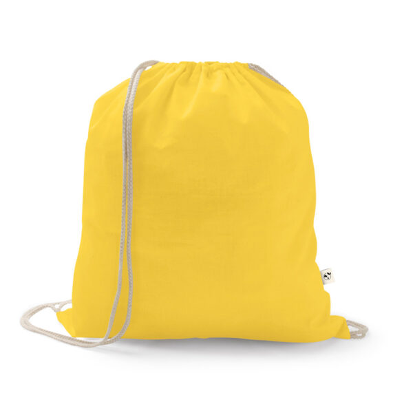 ISTANBUL. Saco tipo mochila em algodão reciclado (70%) e poliéster (30% rPET) (150 g/m²) - Image 5