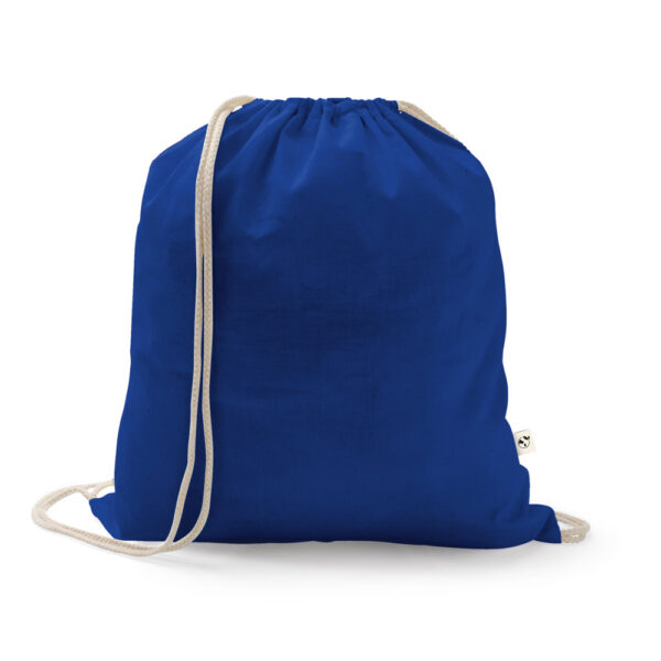 ISTANBUL. Saco tipo mochila em algodão reciclado (70%) e poliéster (30% rPET) (150 g/m²) - Image 6