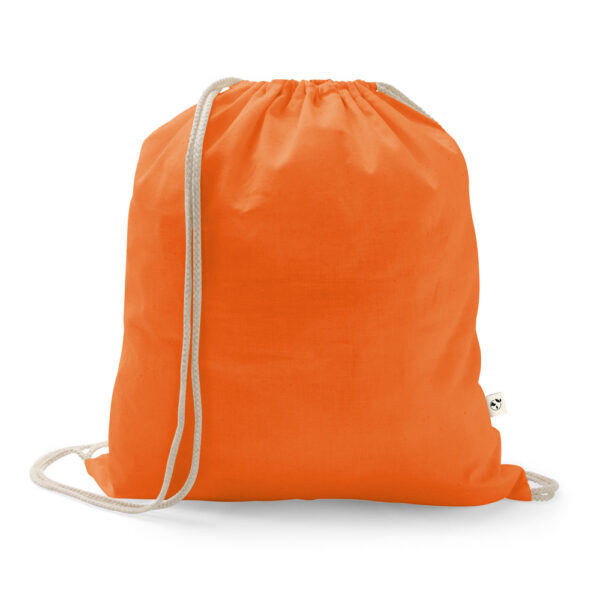 ISTANBUL. Saco tipo mochila em algodão reciclado (70%) e poliéster (30% rPET) (150 g/m²) - Image 8