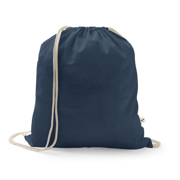ISTANBUL. Saco tipo mochila em algodão reciclado (70%) e poliéster (30% rPET) (150 g/m²) - Image 9