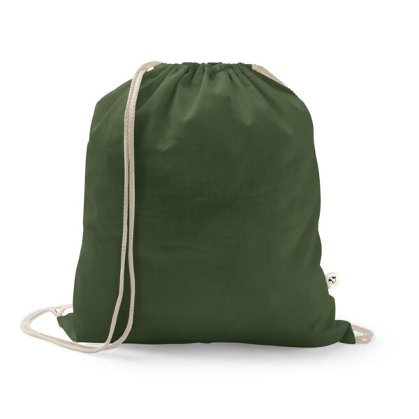 ISTANBUL. Saco tipo mochila em algodão reciclado (70%) e poliéster (30% rPET) (150 g/m²) - Image 10