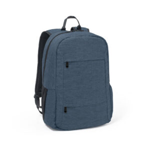 BUSINESS. Mochila para computador portátil em 300D 100% rPET