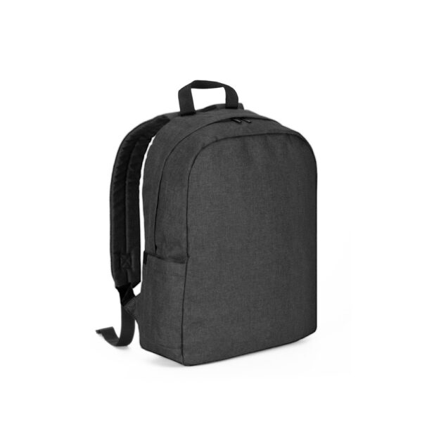 GIJON. Mochila para computador portátil em poliéster reciclado 600D de alta densidade e forro em poliéster reciclado 210D