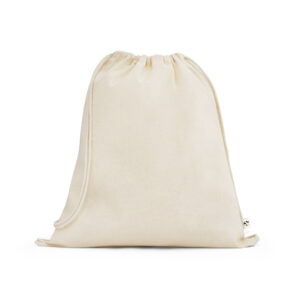 BELIZE. Saco tipo mochila 100% algodão orgânico (140 g/m²)